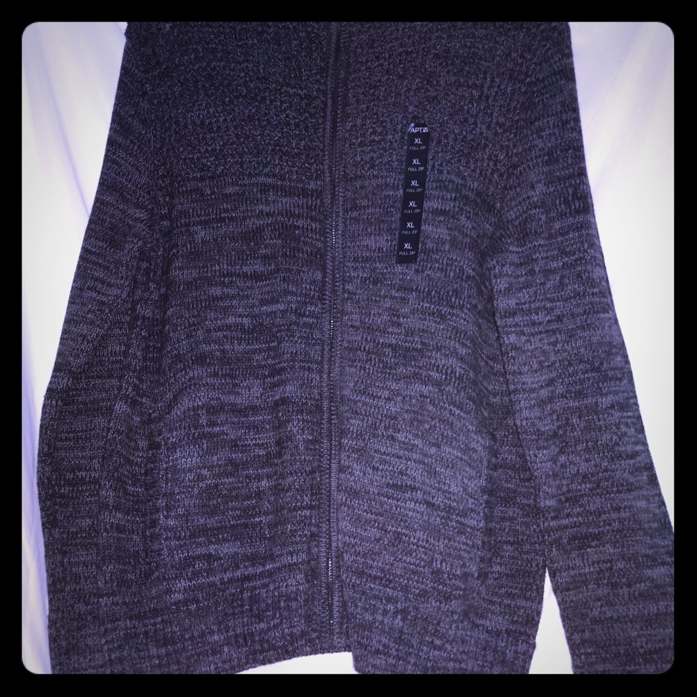 Zip up sweater